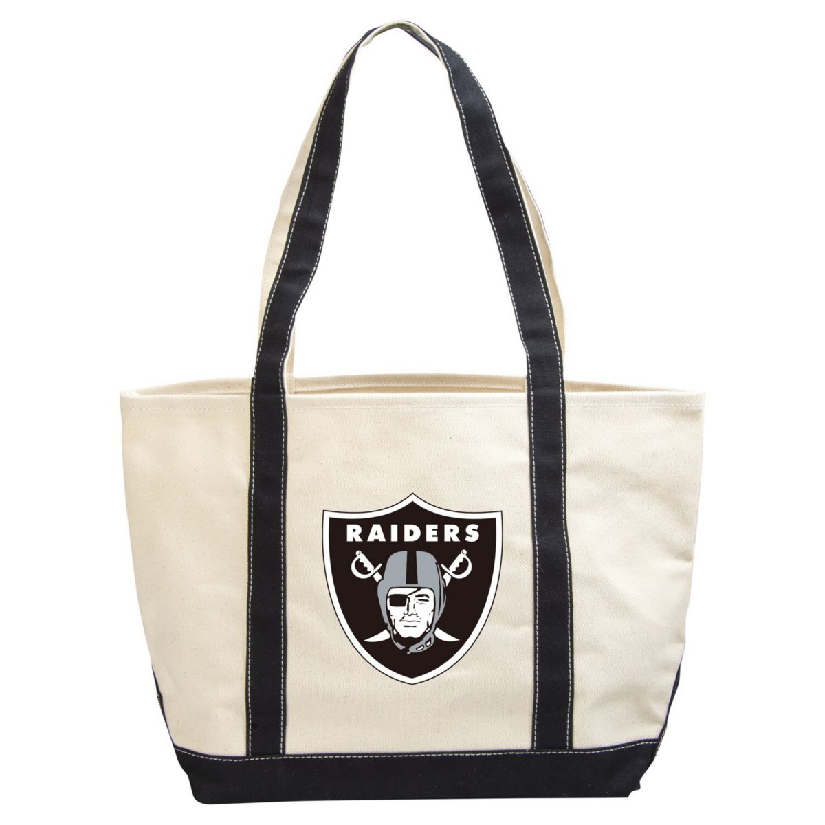 Las Vegas Raiders Canvas Tote Bag Logo Brand