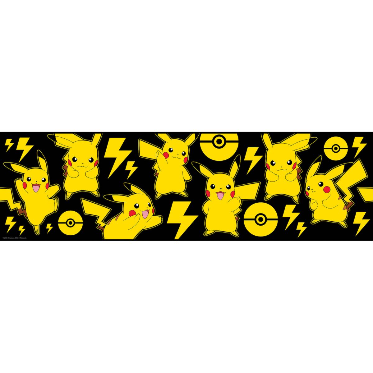 RoomMates Pokémon Pikachu Peel & Stick Wallpaper Border RoomMates