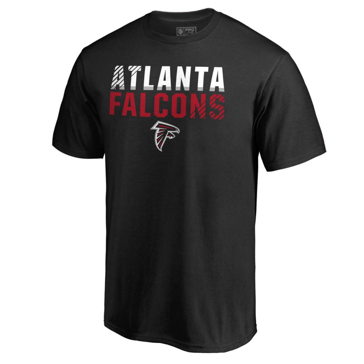 Мужская Футболка Unbranded Atlanta Falcons Iconic Collection Fade Out Unbranded