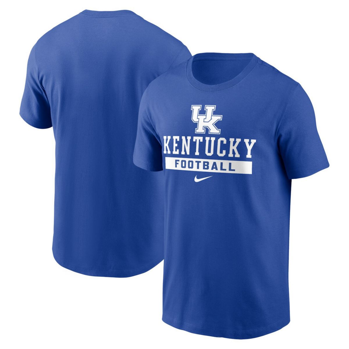 Men's Nike Royal Kentucky Wildcats Football T-Shirt Nike