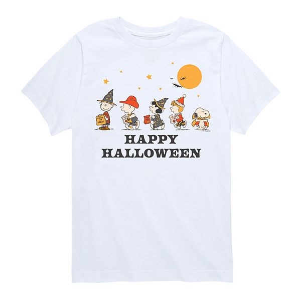 Детская Футболка Licensed Character Peanuts Retro Halloween Group Licensed Character