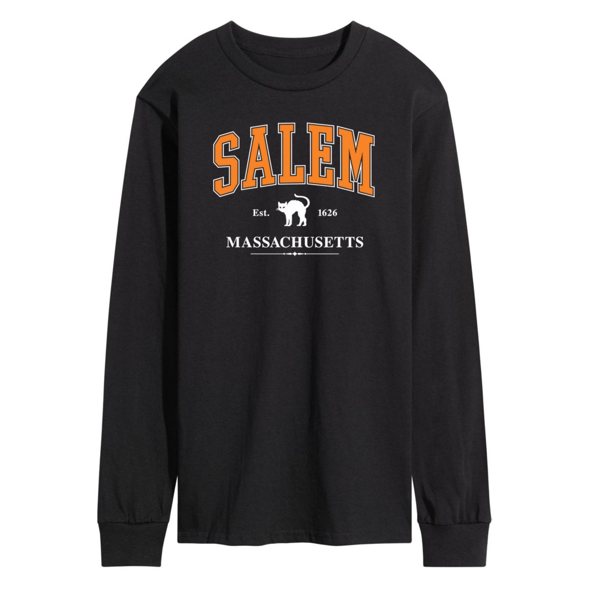 Мужская Футболка Licensed Character Collegiate Salem Massachusetts с длинным рукавом Licensed Character