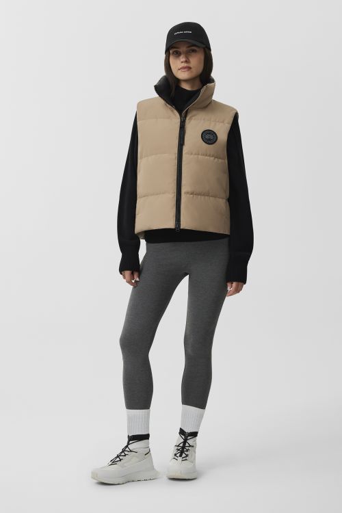 Женский Пуховой жилет Canada Goose Grandview Cropped Vest Black Label Canada Goose