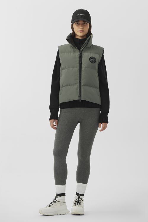 Женский Пуховой жилет Canada Goose Grandview Cropped Vest Black Label Canada Goose