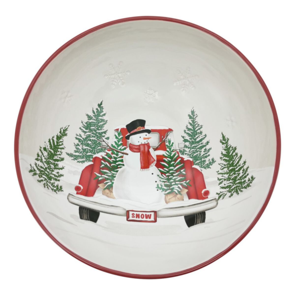 St. Nicholas Square® Yuletide Snowman Serving Bowl St. Nicholas Square