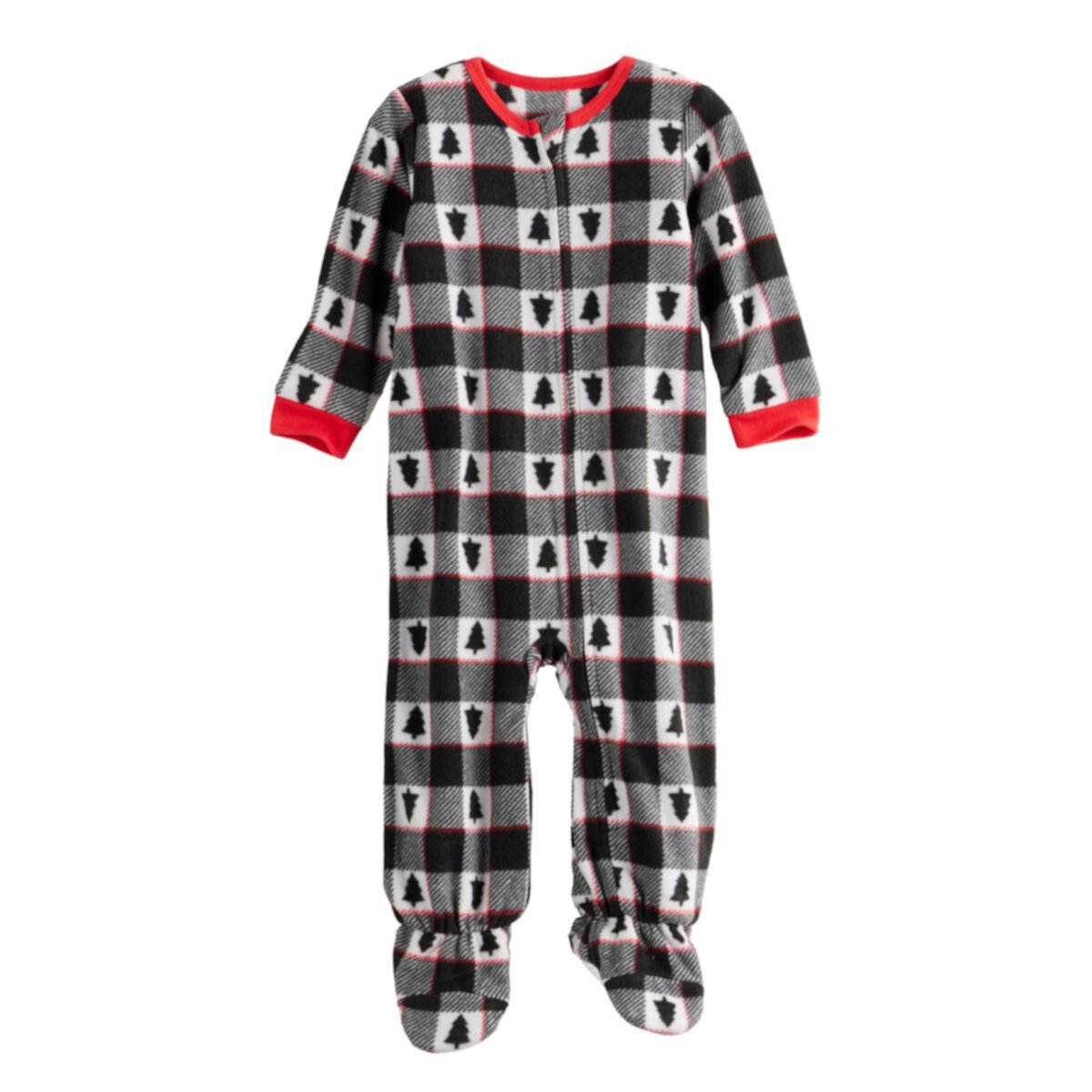 К детские пижамы Jammies For Your Families® Зимние Пижамы в Клетку Jammies For Your Families