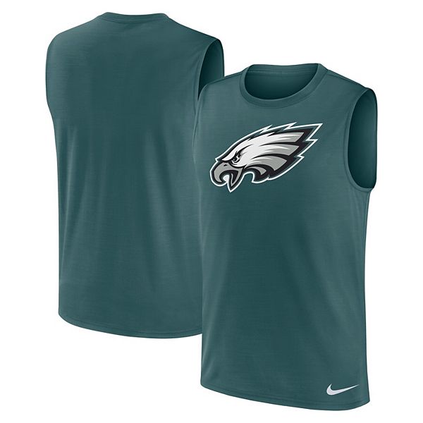 Мужская полиэстеровая майка без рукавов Nike Midnight Green Philadelphia Eagles Blitz Legend Nike