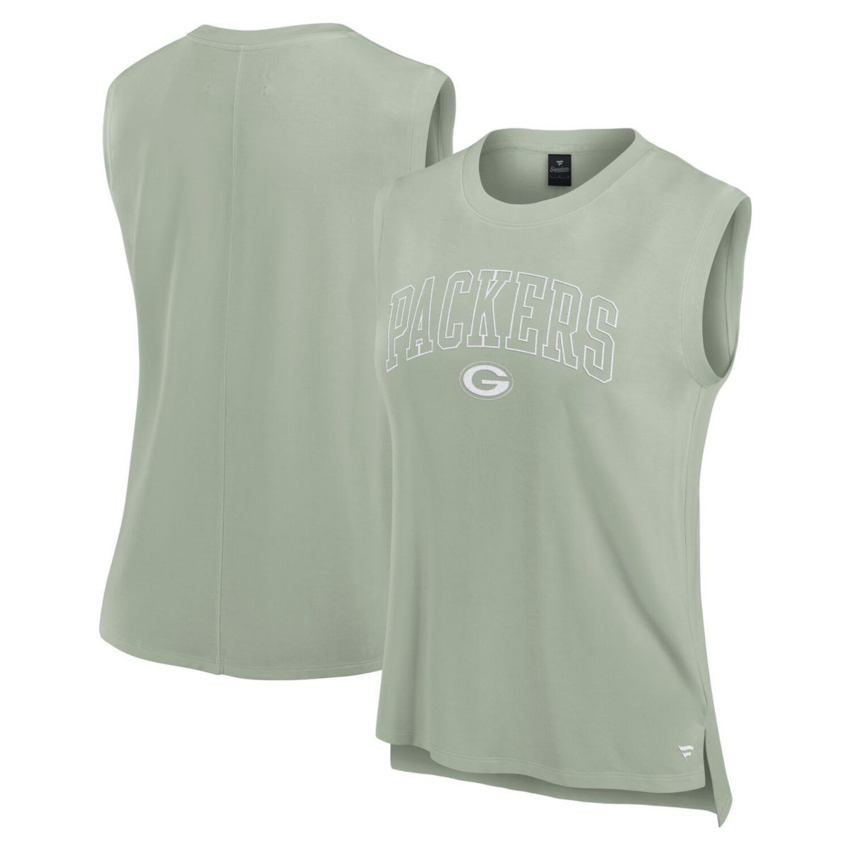 Женская Футболка Fanatics Green Bay Packers Studio Gym Fanatics Brands - White Label