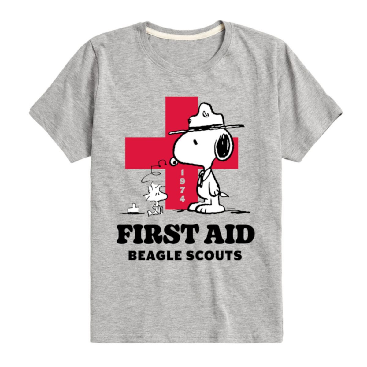 Детская Футболка Licensed Character Peanuts First Aid Beagle Scouts Licensed Character