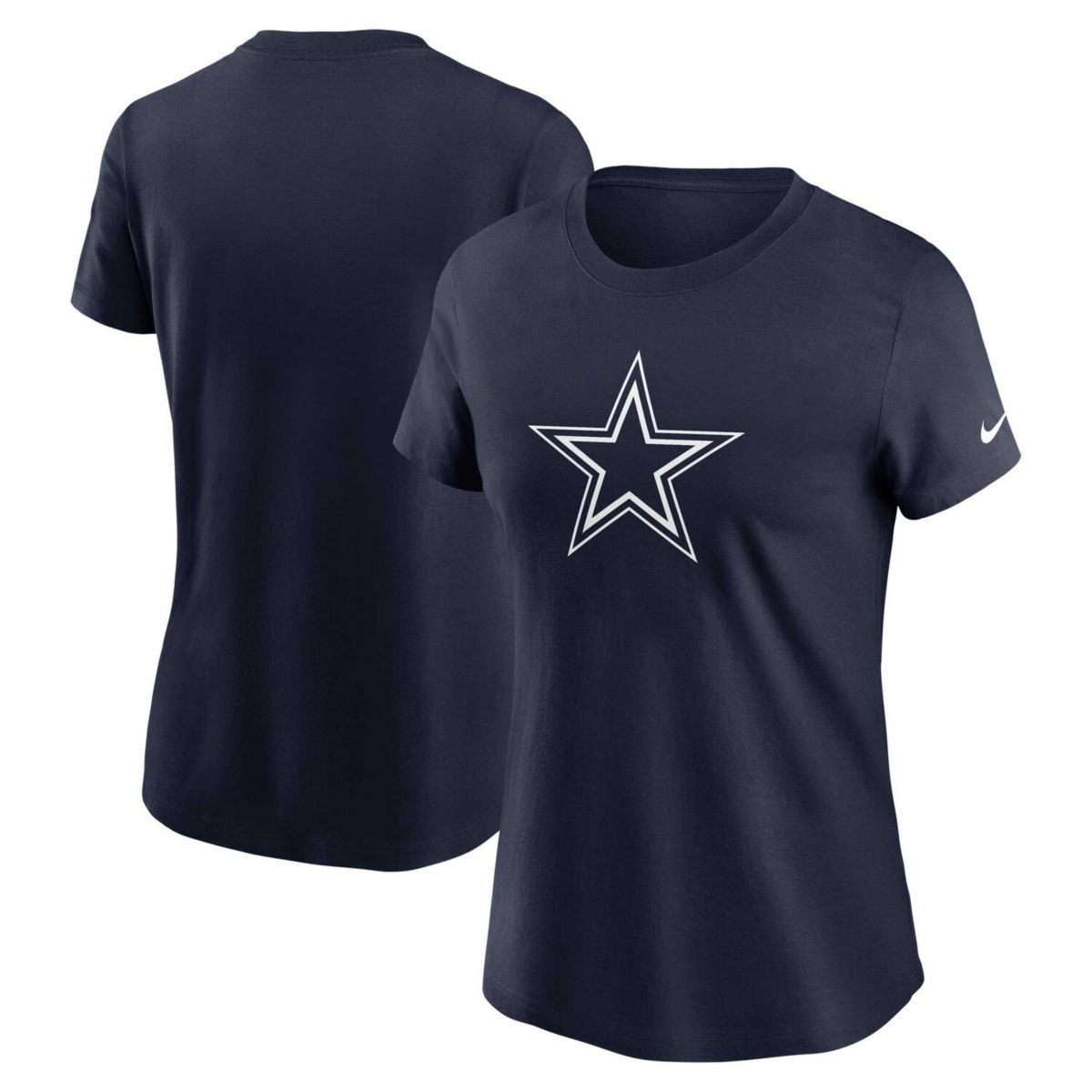 Women's Nike Navy Dallas Cowboys Primary Logo T-Shirt Nike