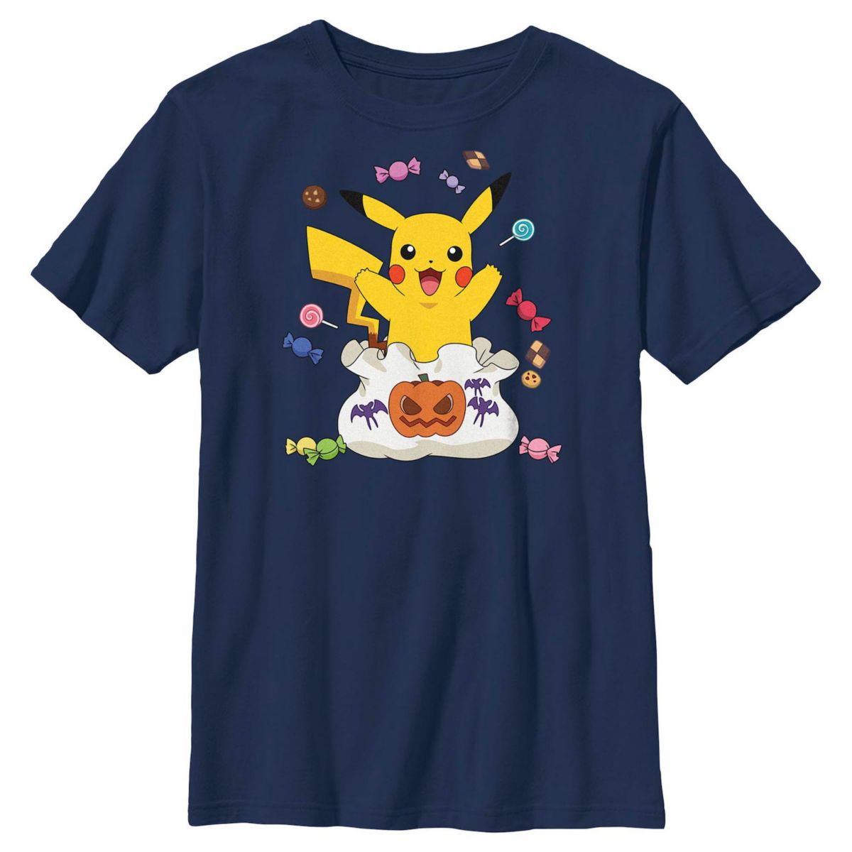 Детская Футболка Licensed Character Pokemon Pikachu Candy Party Licensed Character