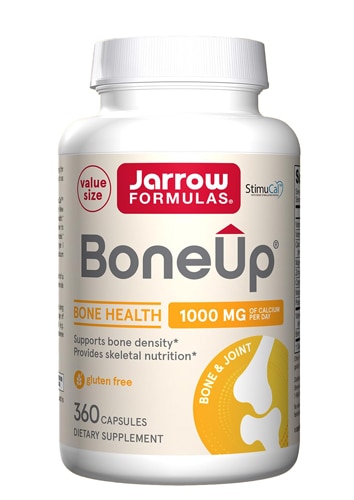 BoneUp - 1000 мг - 360 капсул для поддержки здоровья костей и суставов Jarrow Formulas