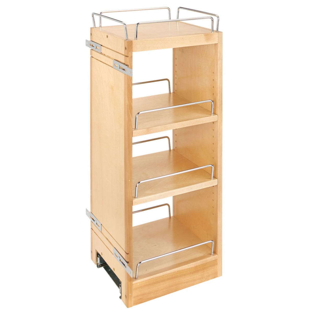 Rev-a-shelf 9.5&#34; Pullout Kitchen Wall Cabinet Organizer Soft-close, 448-bbscwc-9c Rev-A-Shelf