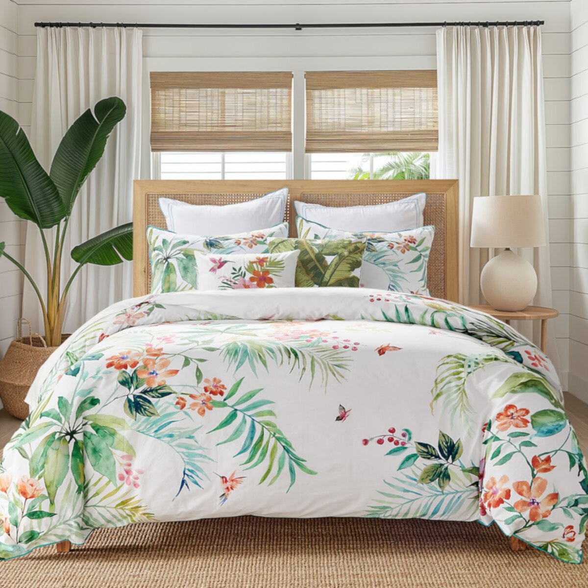 Levtex Home Hummingbird Grove Duvet Cover Set with Shams Levtex