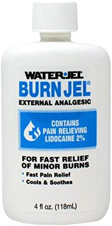 Water Jel Burn Jel Minor Burn Relief Gel Squeeze Bottle 4 oz Water Jel