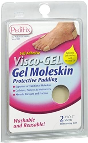 PediFix Visco-gel Moleskin Protective Padding, 2-Count Pedifix