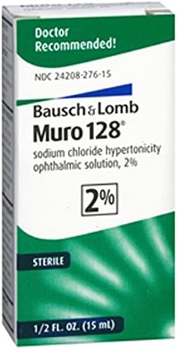 MURO 128 2% OPTH SOL Size: 0.5 Fl Oz Bausch + Lomb