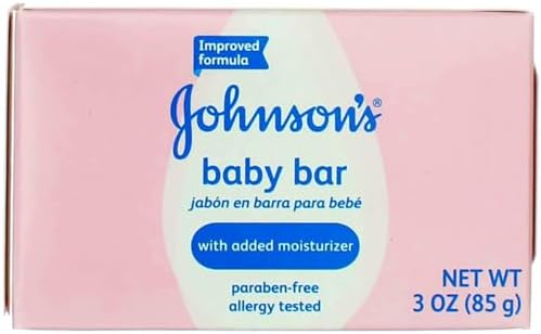 Шампунь для детей JOHNSON & JOHNSON Johnson's Baby Bar Soap Boxed (89ml), 3 унции (упаковка из 2) Johnson & Johnson