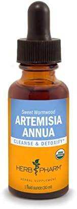 Herb Pharm Certified Organic Artemisia Annua (Sweet Annie) Liquid Extract (Жидкий экстракт), 1 Fl Oz Herb Pharm