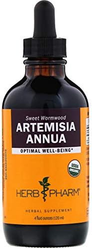 Herb Pharm Certified Organic Artemisia Annua (Sweet Annie) Liquid Extract (Жидкий экстракт), 1 Fl Oz Herb Pharm