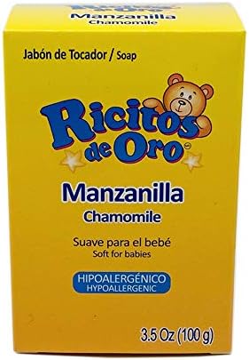 Шампунь для детей Ricitos de Oro Chamomile Soap с экстрактом ромашки 100г Ricitos de Oro