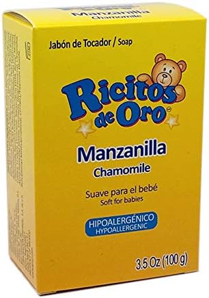 Шампунь для детей Ricitos de Oro Chamomile Soap с экстрактом ромашки 100г Ricitos de Oro