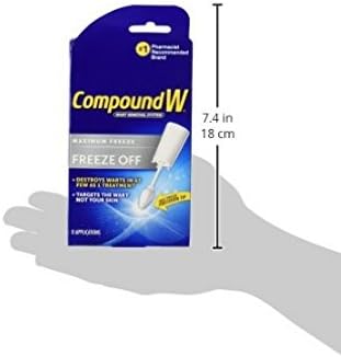 Compound W Wart Remover, Freeze Off Kit, 8 ct (Packaging May Vary) Compound W