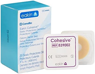 Convatec EAKIN® #839002 Ostomy Seals 48mm (Fresh Stock) ConvaTec