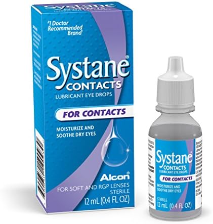 Systane Contacts Soothing Drops (Капли)-0.405 oz (Унции), 12mL Systane