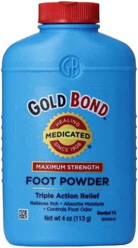 Gold Bond Maximum Strength Foot Powder 4 Ounce Gold Bond