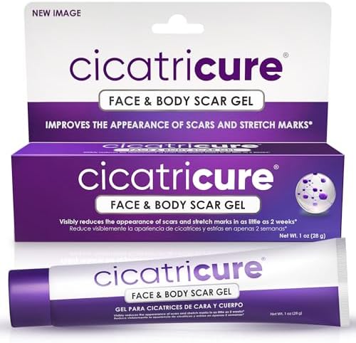 Гель для лечения шрамов Cicatricure Face & Body, 28 г, для старых и новых шрамов, растяжек и хирургических шрамов Cicatricure