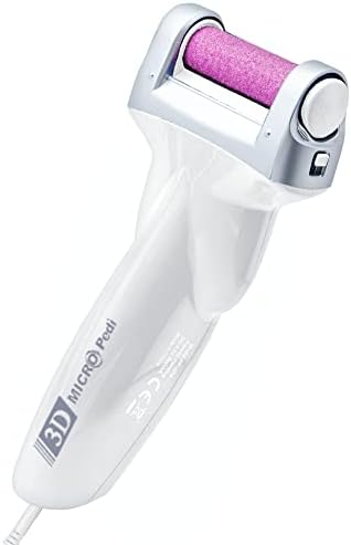 Emjoi Micro-Pedi 3D POWER Callus Remover with Xtreme Coarse Soft & Flexible Roller (Most Powerful & Corded) Emjoi