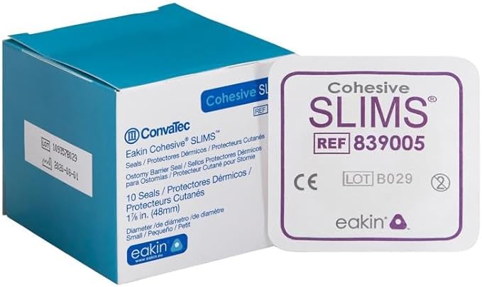 ConvaTec 8390-05 Eakin Cohesive Slims (Moldable Strips) (10/Pack) ConvaTec