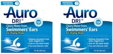 Auro Dri Swimmer's Ear Drying Drops (Капли), Fast Relief, 1 fl oz (Жидкие унции). (Pack of 2) Auro-Dri