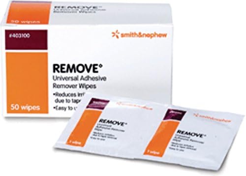 Remove Adhesive Remover Wipes [403100] 50 ea (Pack of 3) Smith & Nephew