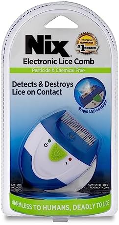 Nix Ultra Superlice Treatment, All-in-One Shampoo, 3 fl oz & Lice Removal Comb Nix