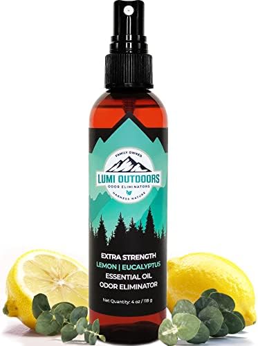 Lumi Outdoors Natural Shoe Deodorizer Spray & Odor Eliminator - Lavender Tea Tree Essential Oil Odor Eater Lumi Outdoors