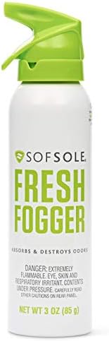 Sof Sole Fresh Fogger Shoe, Gym Bag, and Locker Deodorizer Spray Sof Sole