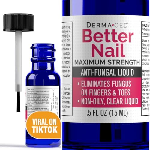 Better Nail - Treatment for Fungus Under & Around the Nail - Maximum Strength, 25% Anti Fungal Solution for Nail Support, Nail Restoring Rejuvica Health