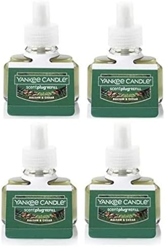 Yankee Candle Bundle Balsam & Cedar ScentPlug Refill 4-Pack Yankee Candle