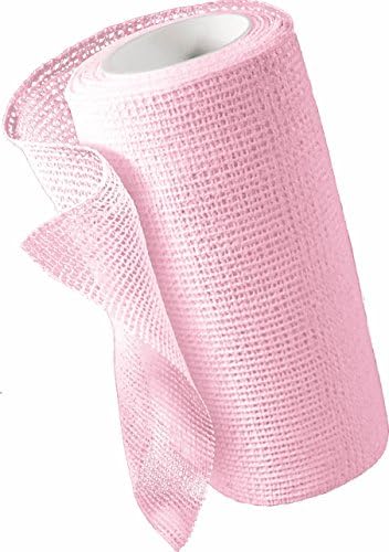 Medline Unna-Z Stretch Zinc Oxide Compression Bandage with Calamine, 3" x 10 yd., Ideal for Conditions Requiring Mild Compression Medline