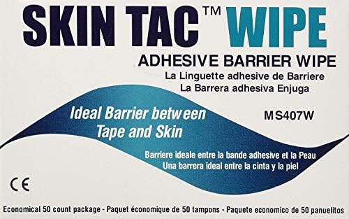 Skin-Tac Torbot H Adhesive Barrier Wipes 50 Count (2 Pack) Skin-Tac