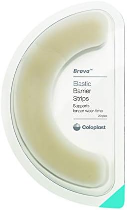 Brava Elastic Barrier Strips, 20 Count Coloplast