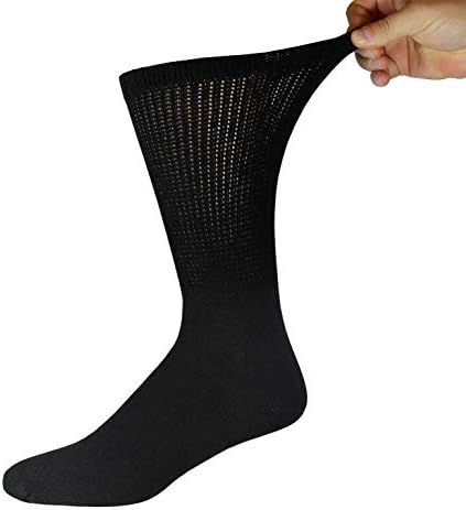 Женские Носки Brooklyn Socks Neuropathy Diabetic Extra Stretchy Cotton Crew Brooklyn Socks