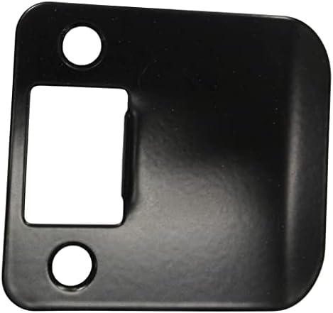 Don-Jo 9-102-622 RC Extended Lip Strike Plate in Black Don-Jo