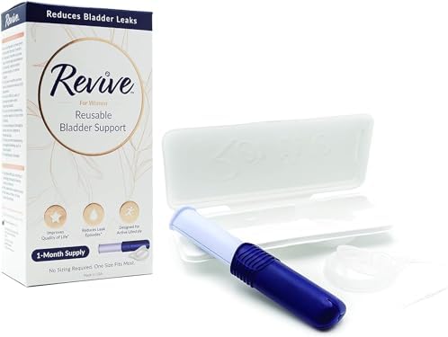 Revive Bladder Support for Women | Discreetly Control Leaks for up to 12 Hours | Supports Stress Incontinence | Comfortable Alternative to Pads & Liners, Reusable & Easy-to-Use | 1 Pack, 31 Day Supply RéVive