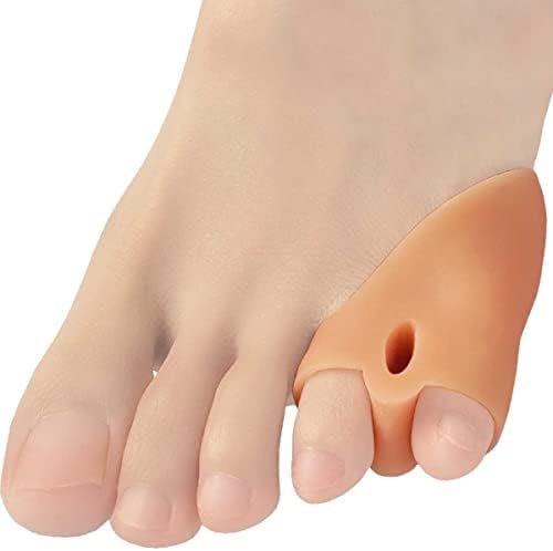 Chiroplax Tailor's Bunion Corrector Pads Bunionette Pain Relief Pinky Little Toe Straightener Separator Cushion Splint Protector Shield Spacer Cover Guard (4 Pads, Shims - Medium) Chiroplax