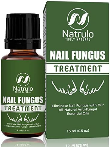 Nail & Toenail Repair Oil - Natural Nail Balm with Tea Tree Oil - 100% Pure Liquid (Жидкость) Homeopathic Fighter Remedy - Restores Clear Healthy Nails, Made in USA Natrulo