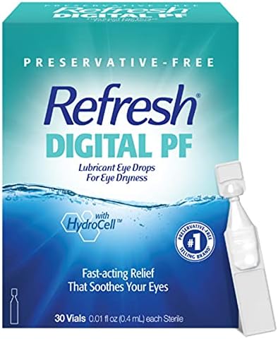 Refresh Digital Lubricant Eye Drops (Капли), 0.33 Fl Oz (Pack of 1) Refresh