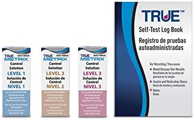 TRUE METRIX® Control Solution Bundle Level 1, Level 2 and Level 3 solutions + TRUEplus® Log Book TRUE METRIX